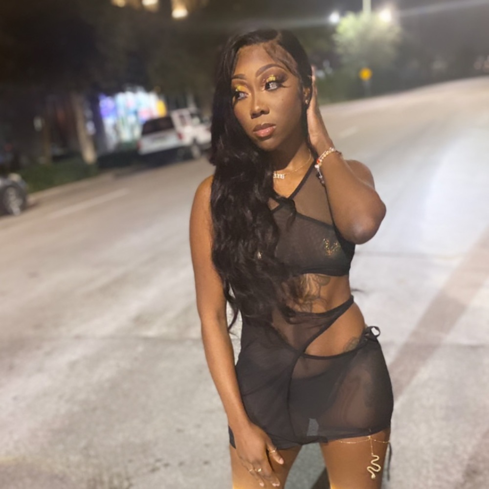 Black dress wore once need gone